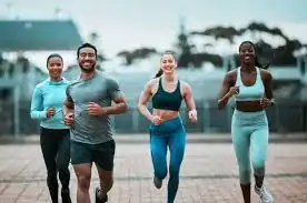 Achieving the Perfect Tone: How Often Should You Exercise for Results? 3 image of man and 3 women doing cardio exercise Broxburn to help tone and remove fat from the body.